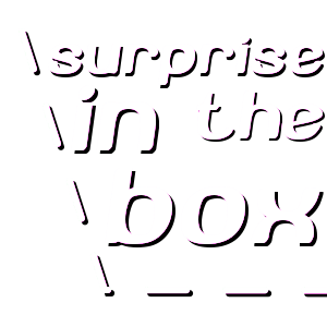 La boîte à surprises